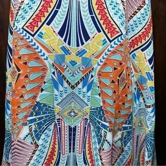 Madison Leigh Sleeveless Dress / Boho / Size 6!/ Multicolored - Picture 2 of 15